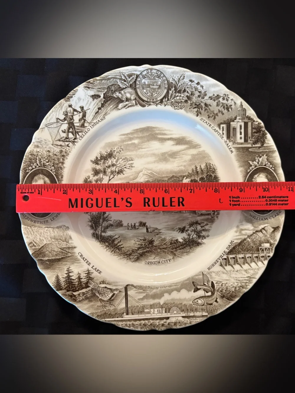Vintage - The Oregon Plate
